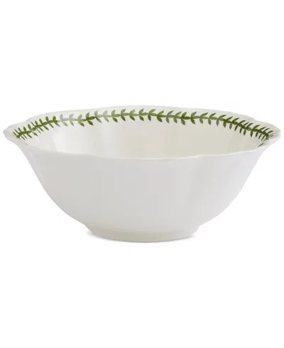 Portmeirion Botanic Garden Lotus Blossom Serving Bowl In White