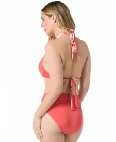 Coco Reef Womens Verso Reversible Bikini Top Bottoms In Tangelo Orange