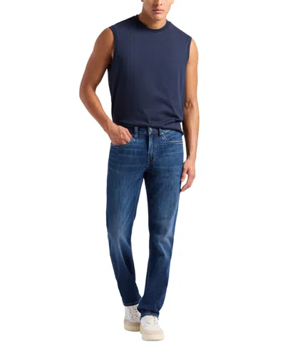 Buffalo David Bitton Men's Relaxed-fit Jersey Tank Top In Blue