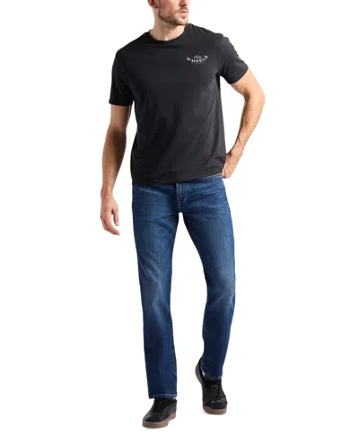 Buffalo David Bitton Men's Motorcycle Graphic T-shirt In Black