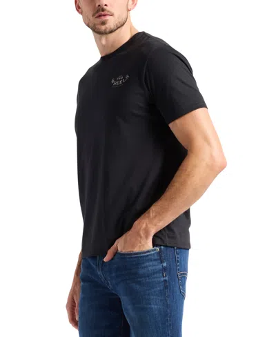 Buffalo David Bitton Men's Motorcycle Graphic T-shirt In Black