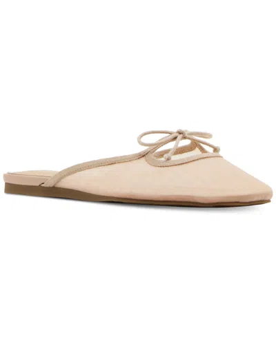 Madden Girl Sicily Slip-on Flats In Blush Mesh