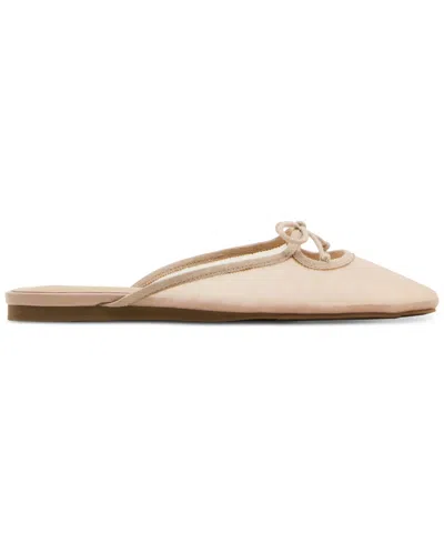 Madden Girl Sicily Slip-on Flats In Blush Mesh