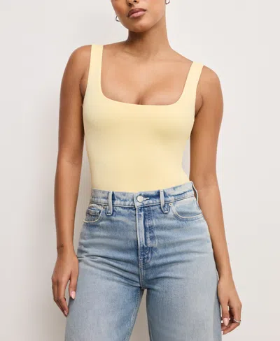 Good American Women's Scuba Modern Tank Bodysuit In Ray001