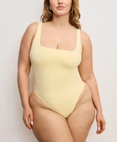 Good American Women's Scuba Modern Tank Bodysuit In Ray001