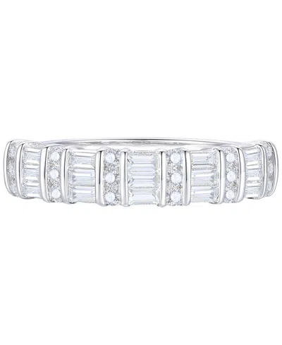 Macy's Diamond Band Ring (1/2 Ct. T.w.) In 14k White Or Yellow Gold In White Gold