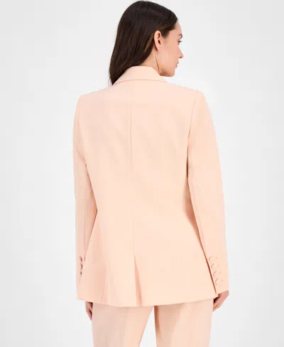Tahari Asl Peak-lapel Button-front Jacket, Regular & Petite In Parfait