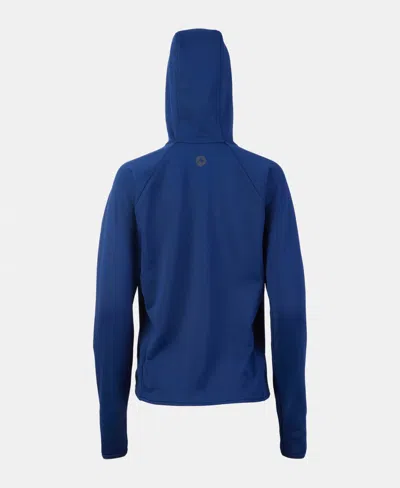 Marmot Women's Leconte Fleece Full-zip Hoodie In Blue