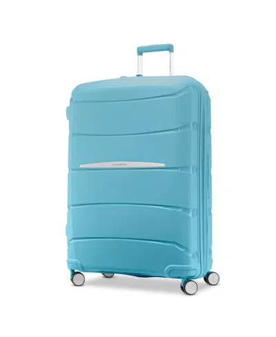 Samsonite Outline Pro 28" Hardside Expandable Spinner In Vintage Blue