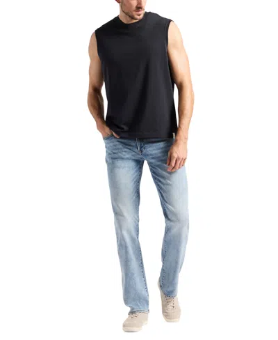 Buffalo David Bitton Men's Relaxed-fit Jersey Tank Top In Black