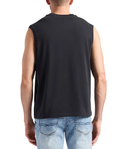 Buffalo David Bitton Men's Relaxed-fit Jersey Tank Top In Black