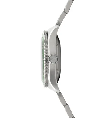 Spinnaker Men's Croft 42 Skeleton Automatic Solid Stainless Steel Bracelet Watch, 42mm In Metallic