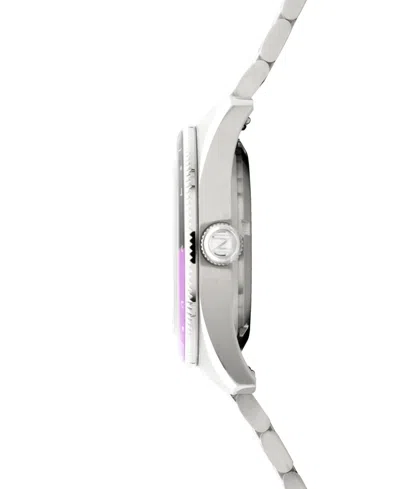 Spinnaker Men's Fleuss Gmt Automatic Solid Stainless Steel Bracelet Watch, 43mm In Purple