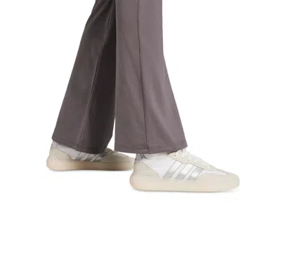 Adidas Originals Women's Essentials Small Logo Flared Leggings In Green