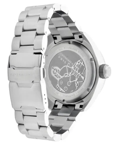 Spinnaker Men's Piccard Automatic Solid Stainless Steel Bracelet Watch, 45mm In Green