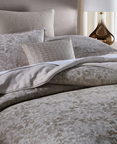 Hotel Collection Tiled Geo Decorative Pillow, 18" X 18", Exclusively At Macy's In Neutral