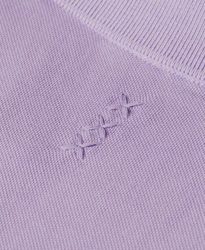 Scotch & Soda Men's Relaxed-fit Short Sleeve Garment-dyed Polo Shirt In Purple