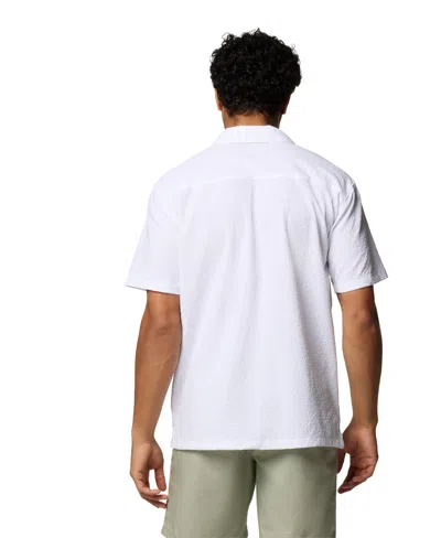 Columbia Men's Utilizer Ss Camp Shirt In White