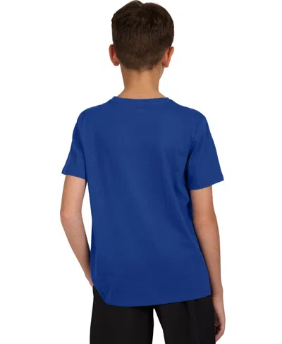 Champion Big Boys Patch Logo T-shirt In Royal Blue
