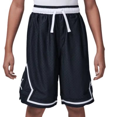 Jordan Sport Big Kids' Dri-fit Diamond Shorts In Black