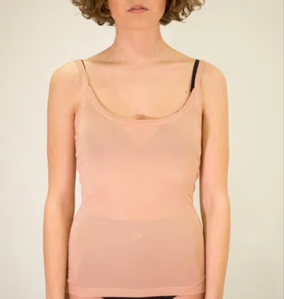 La Rose Tank Cash/silk Light Pink In Light Pink