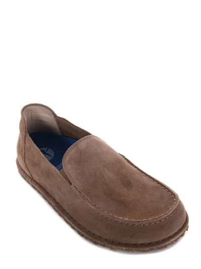 Birkenstock Utti Moc Toe Loafer In Brown