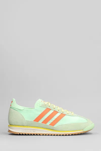 Adidas Originals Sl 72 Og Three-stripe Trainers In Green