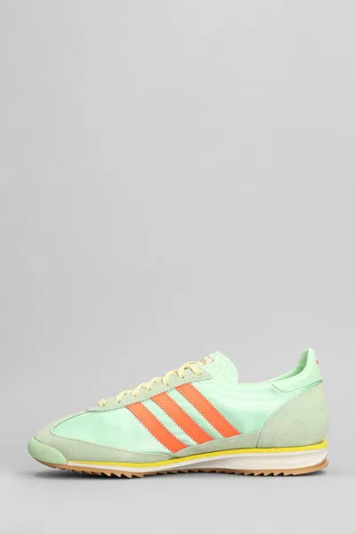 Adidas Originals Sl 72 Og Three-stripe Trainers In Green