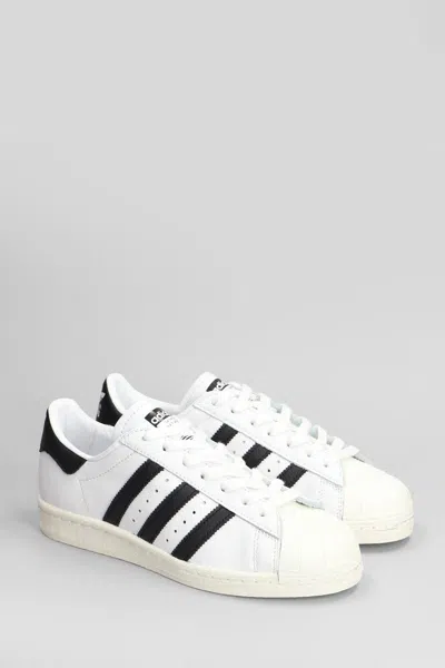 Adidas Originals Superstar 82 Leather Low-top Sneakers In White