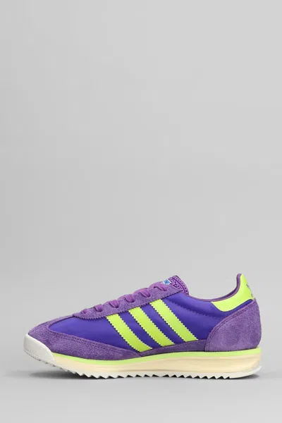 Shop Adidas Originals Adidas Sl 72 Rs Sneakers In Purple