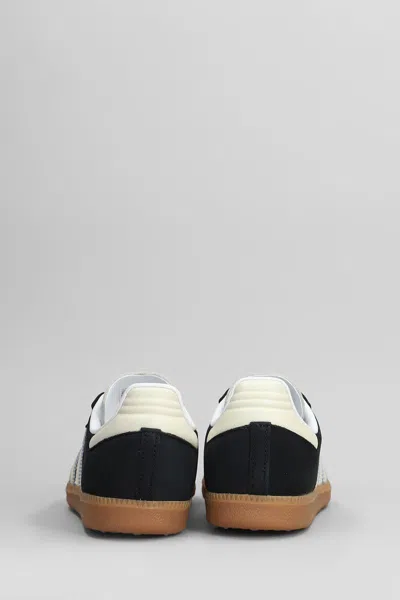 Adidas Originals Samba Og Leather And Suede Sneakers In Black