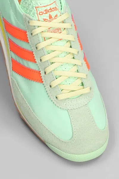 Adidas Originals Sl 72 Og Three-stripe Trainers In Green