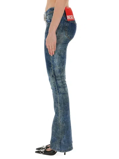 Diesel Women "1969 D-ebbey-fse" Jeans In Navy