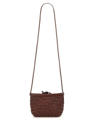 Dragon Diffusion Minsu Mini Basketball Bag In Brown