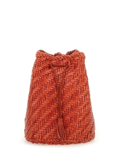 Dragon Diffusion Pompom Double Jump Pompom Shape 2 X Jump Design Shoulder Pouch 15 X18 X13 Cm In Orange