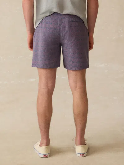 Faherty Biarritz Boardshort In Dusk Rose Medallion