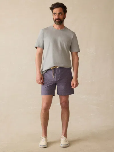 Faherty Biarritz Boardshort In Dusk Rose Medallion