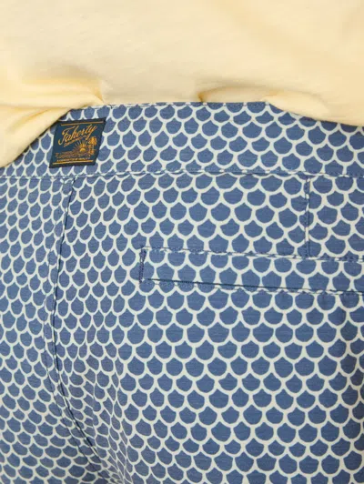 Faherty Biarritz Boardshort In Fishscale Redux