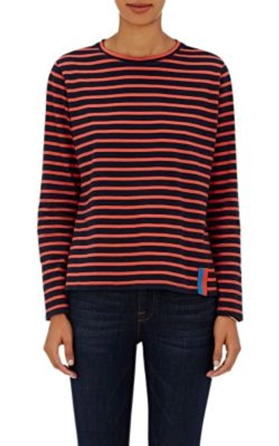Kule Modern Striped Cotton Long-sleeve T-shirt