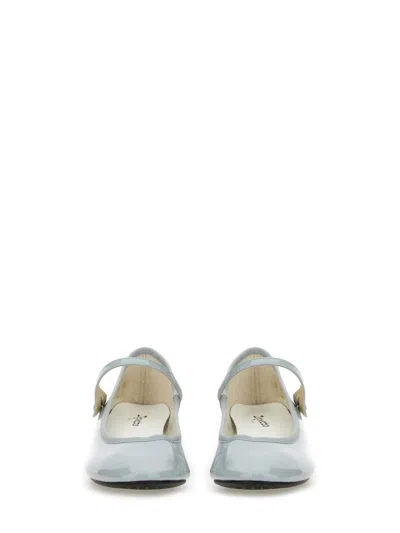 Repetto 30mm Rose Patent Pumps In Green