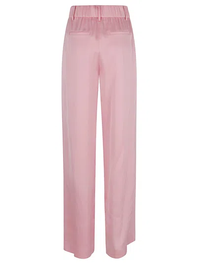 Simkhai Jonathan  Malcolm Wide-leg Satin Trousers In Dusty Rose