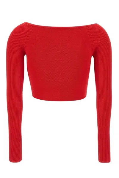 Diesel Red Top Cropped M-vera-ls In E Formula Red