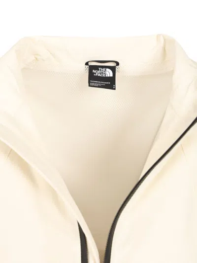 The North Face Lightweight Jacket With High Collar In White