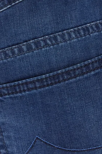 Jacob Cohen Denim Trousers Belt Loops Faded Effect In Blue