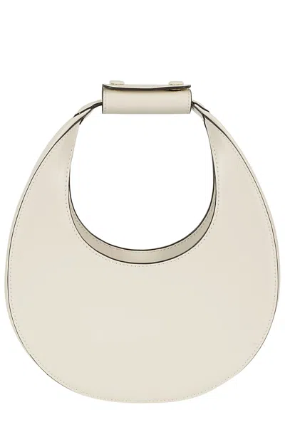 Staud Mini Moon Bag In Crm Cream