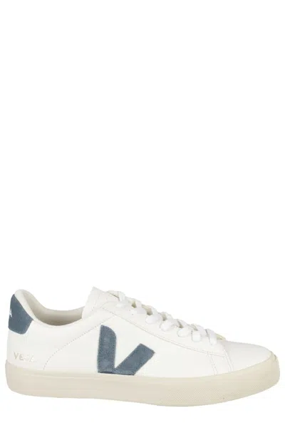 Veja Leather Low-top Sneakers Rubber Sole In White