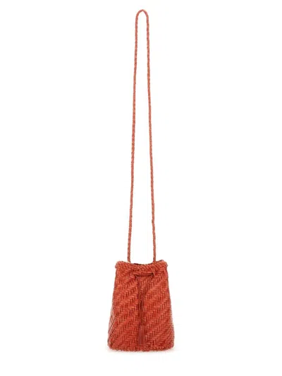 Dragon Diffusion Pompom Double Jump Pompom Shape 2 X Jump Design Shoulder Pouch 15 X18 X13 Cm In Orange