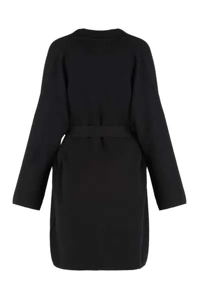 Max Mara Pauline Coats And Trench Coats Black In Black