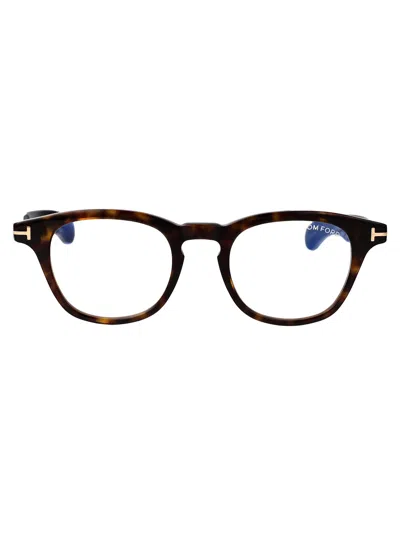Tom Ford Ft5833-b Glasses In Havana