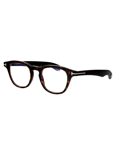 Tom Ford Ft5833-b Glasses In Havana